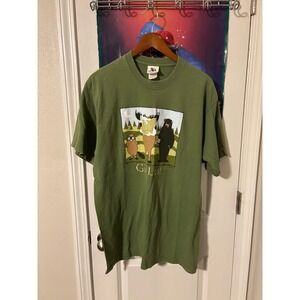 Hatley Mens Graphic T Shirt Get Lost Beaver Moose Bear Funny Nature Green